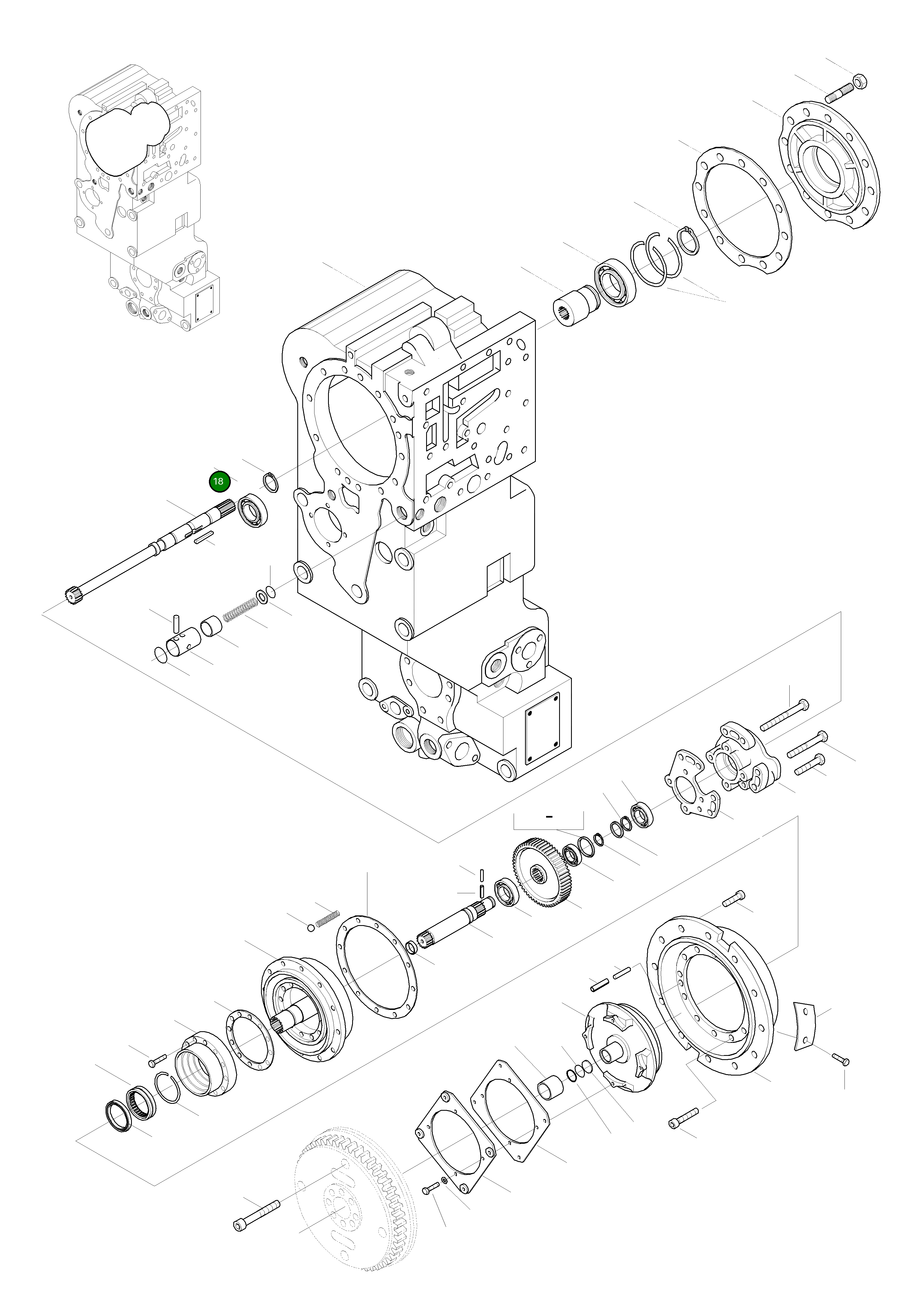 Подшипник 42Y-15-H0P38 Komatsu