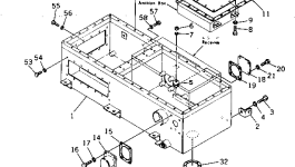 Крышка 177-44-11910 Komatsu