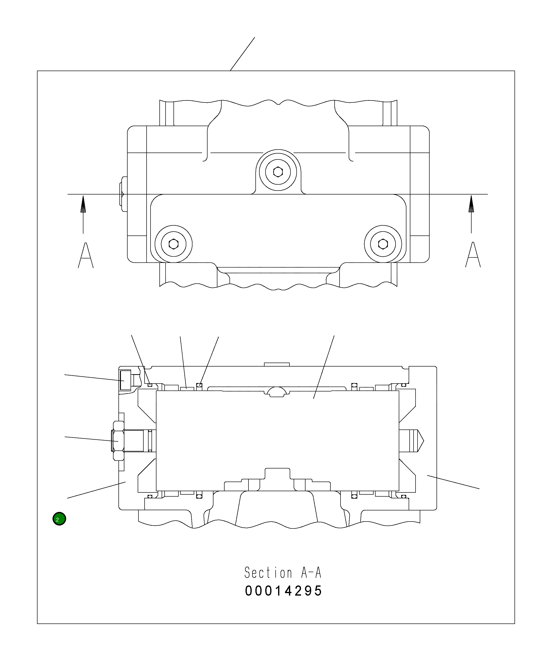 Крышка UC1720248271 Komatsu