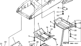 Крышка 195-54-46110 Komatsu