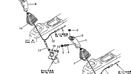 Пыльник 20Y-43-16310 Komatsu
