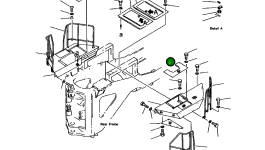 Крышка 427-54-12571 Komatsu