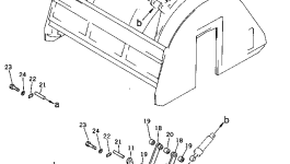 Палец 262-70-14220 Komatsu
