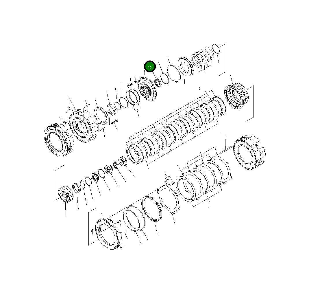 Подшипник 06030-06917 Komatsu