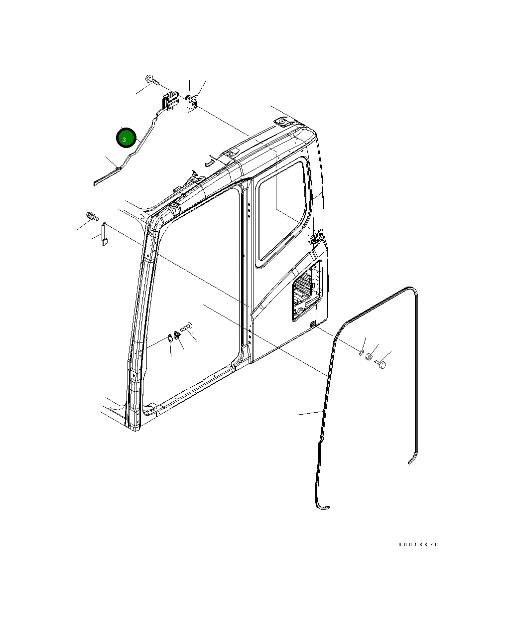Рычаг 20Y-54-51801 Komatsu