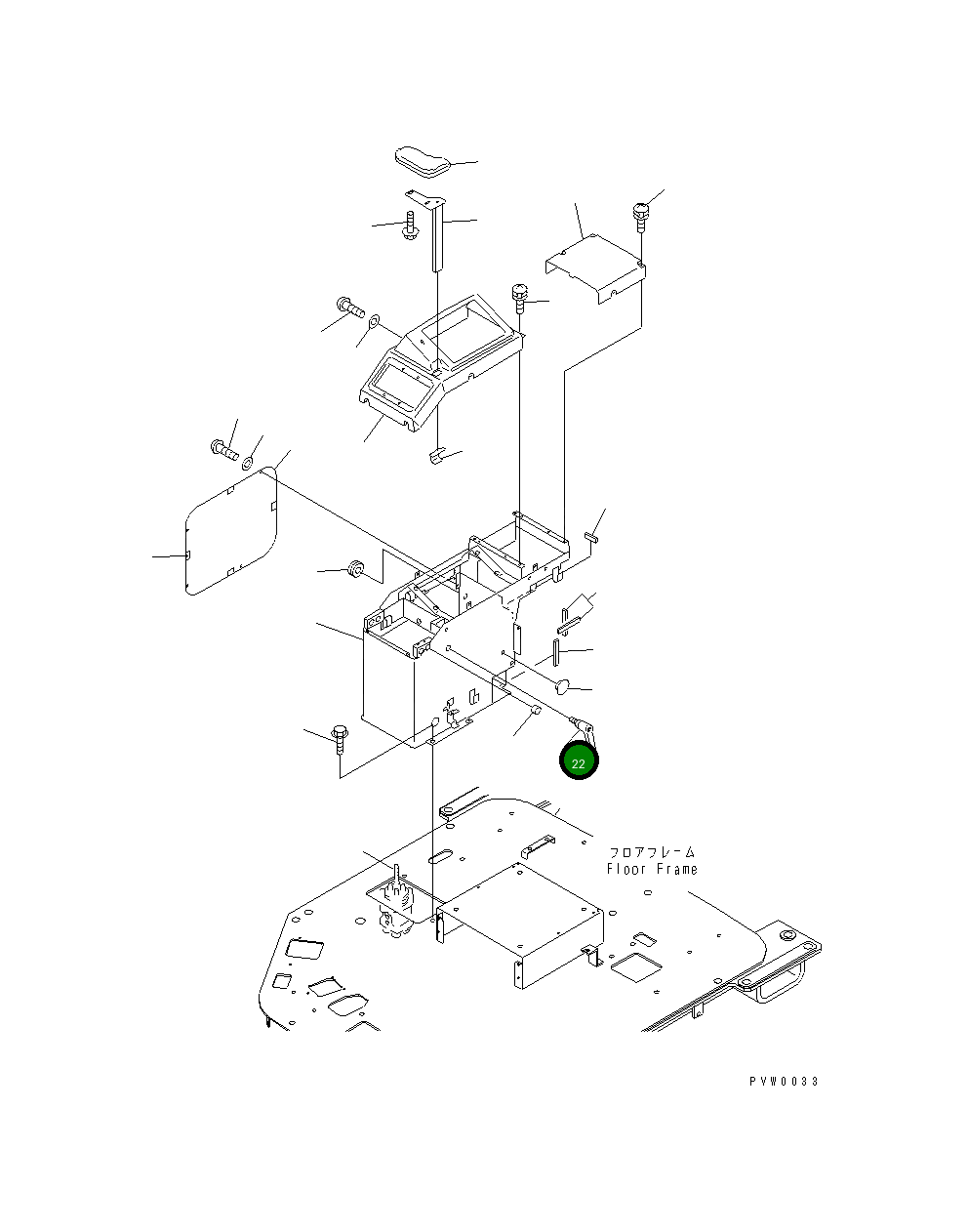 Рычаг 419-54-22930 Komatsu