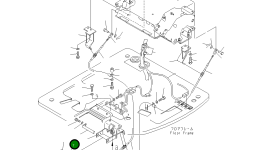 Рычаг 20T-43-83150 Komatsu