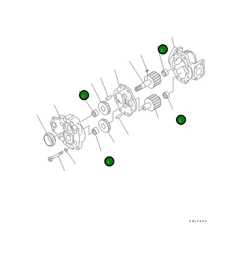 Подшипник 06120-03020 Komatsu