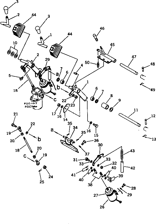 Крышка 426-43-18870  Komatsu