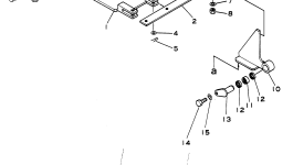 Рычаг 568-43-13410 Komatsu