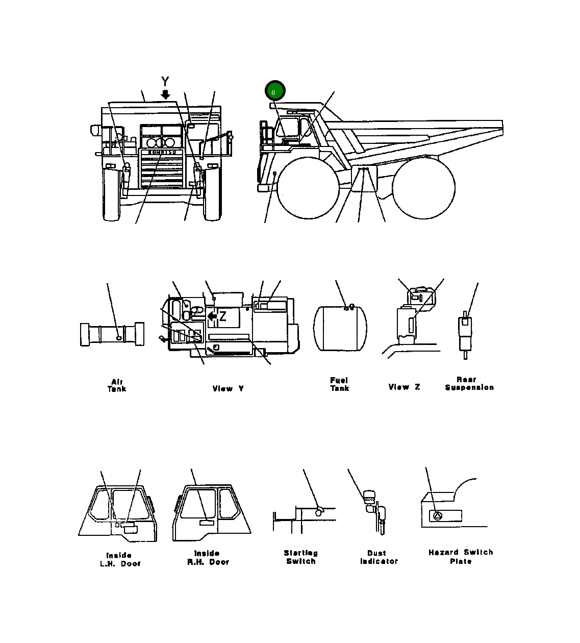 Пластина 561-93-61770 Komatsu