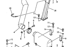 Крышка 569-95-41760  Komatsu