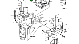 Крышка 427-54-12770 Komatsu