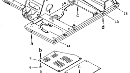 Крышка 20X-54-26550 Komatsu