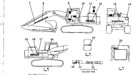 Пластина 205-00-64180 Komatsu