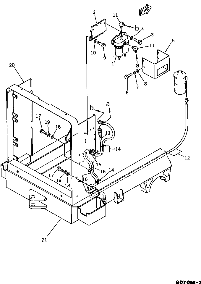 Крышка 232-04-51431 Komatsu