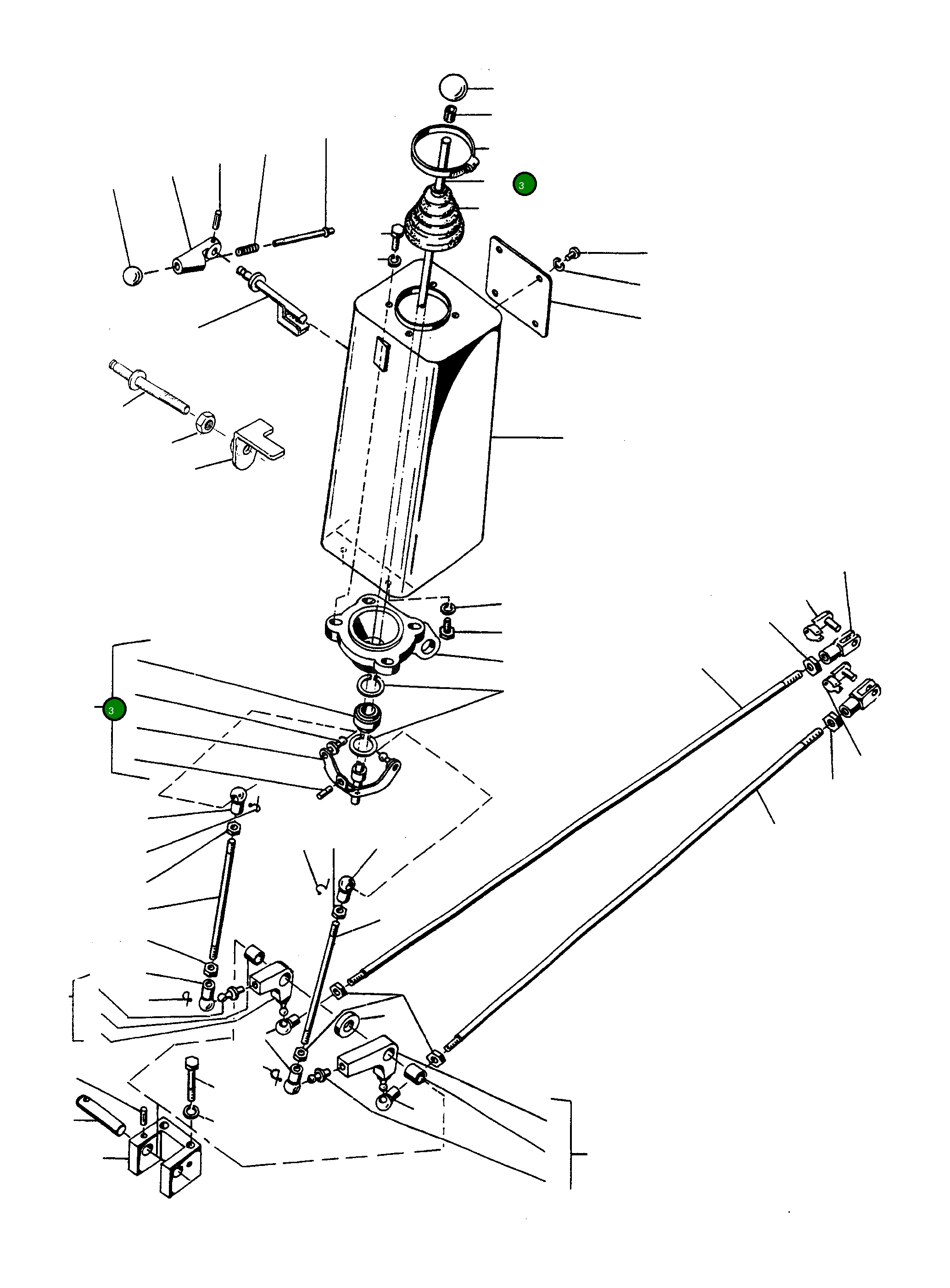 Рычаг 2951012M91 Komatsu