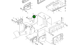Крышка 426-Z90-1610 Komatsu