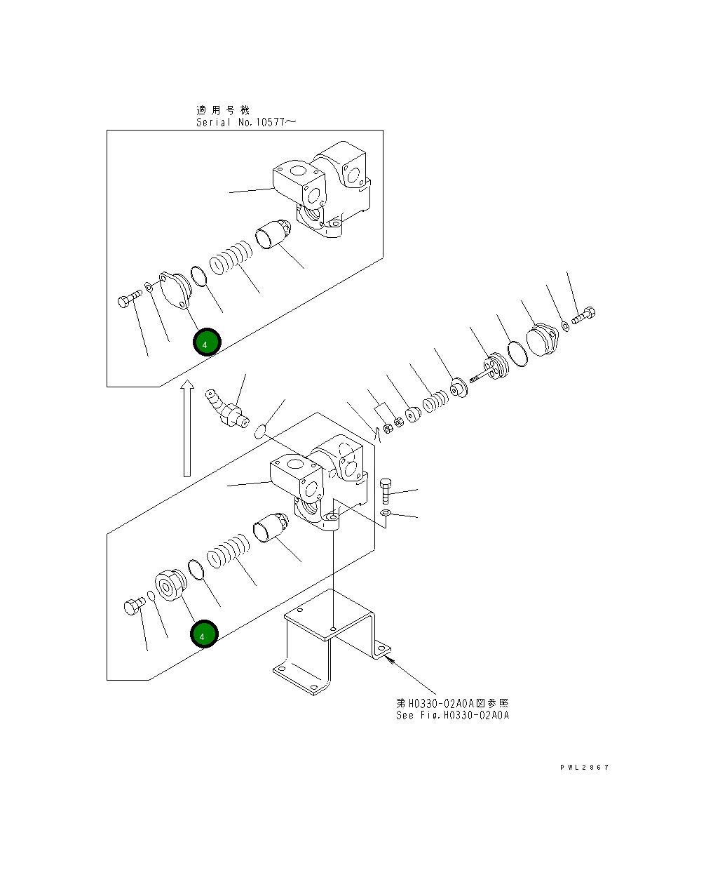 Крышка 22U-60-12631  Komatsu