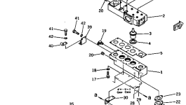 Крышка 6162-13-6510  Komatsu