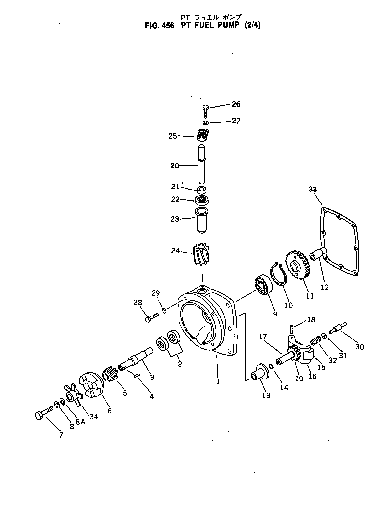Крышка CU3028302 Komatsu