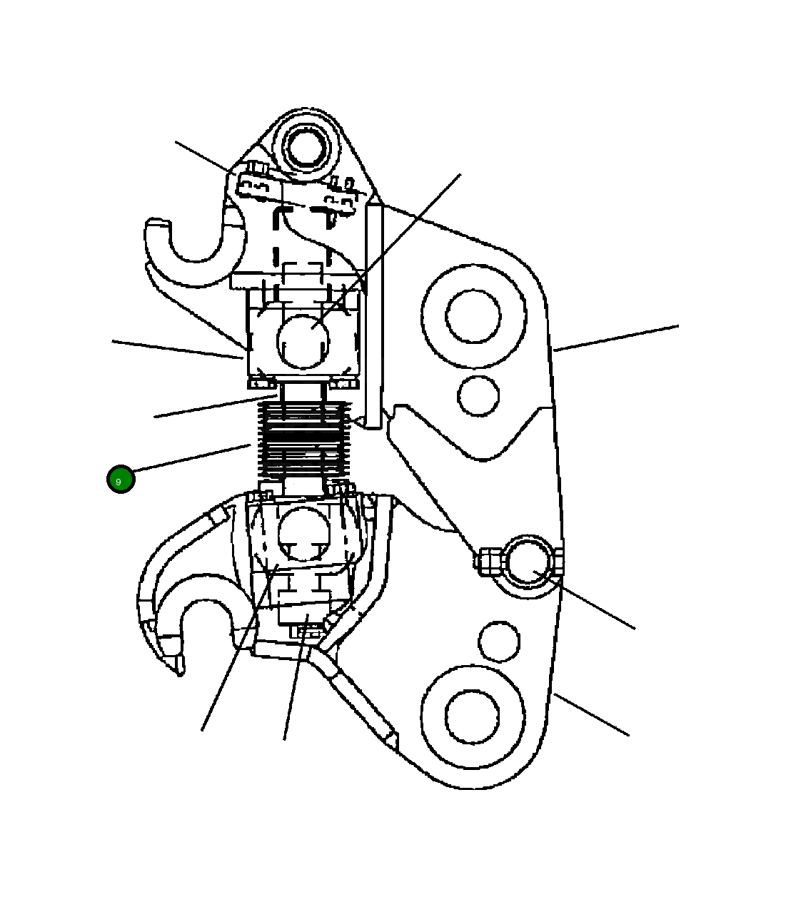Крышка ME034-0-0120 Komatsu