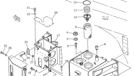 Кронштейн 566-60-83121 Komatsu
