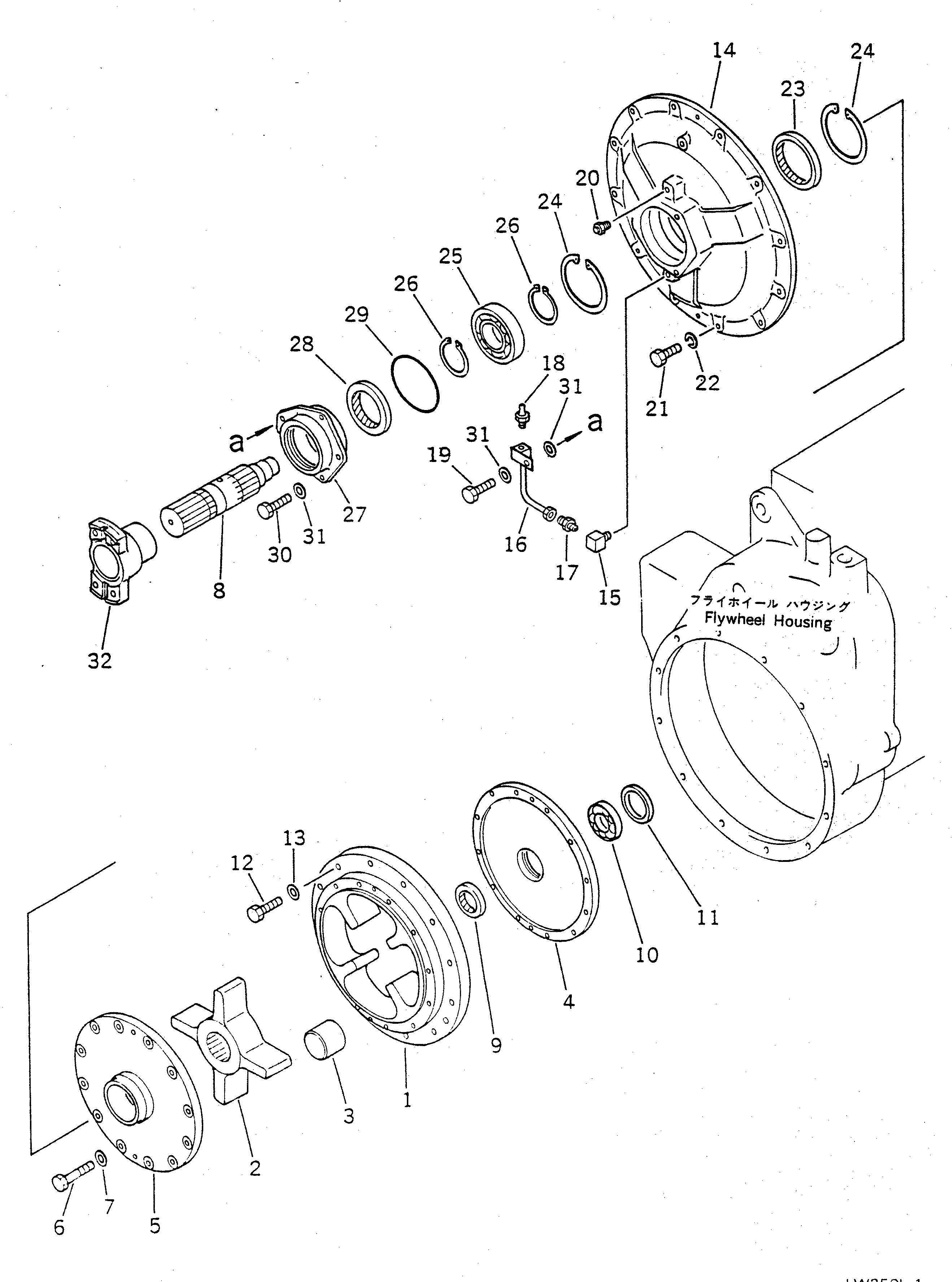 Подшипник 06004-06207 Komatsu