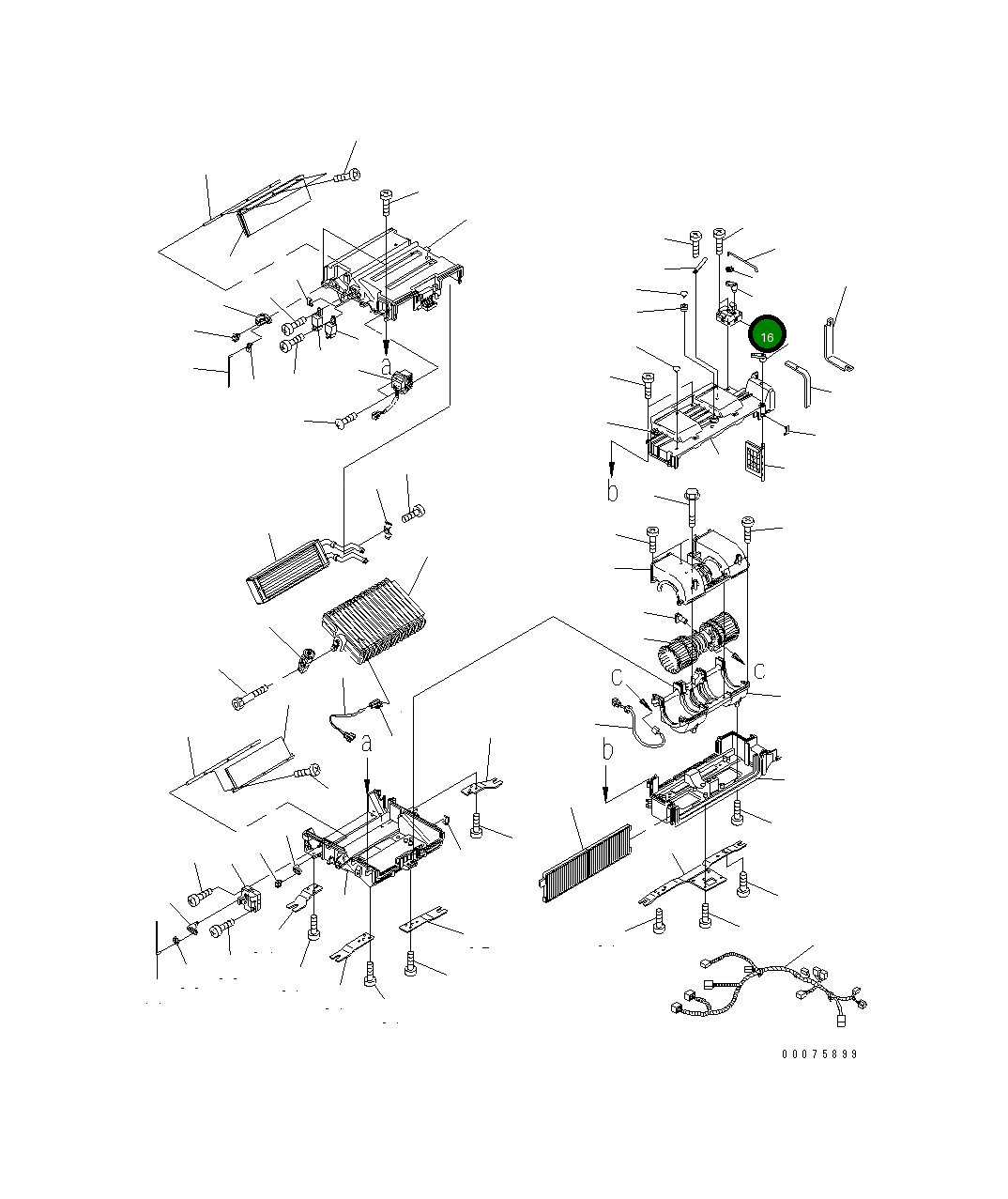 Рычаг AN51571-43300 Komatsu