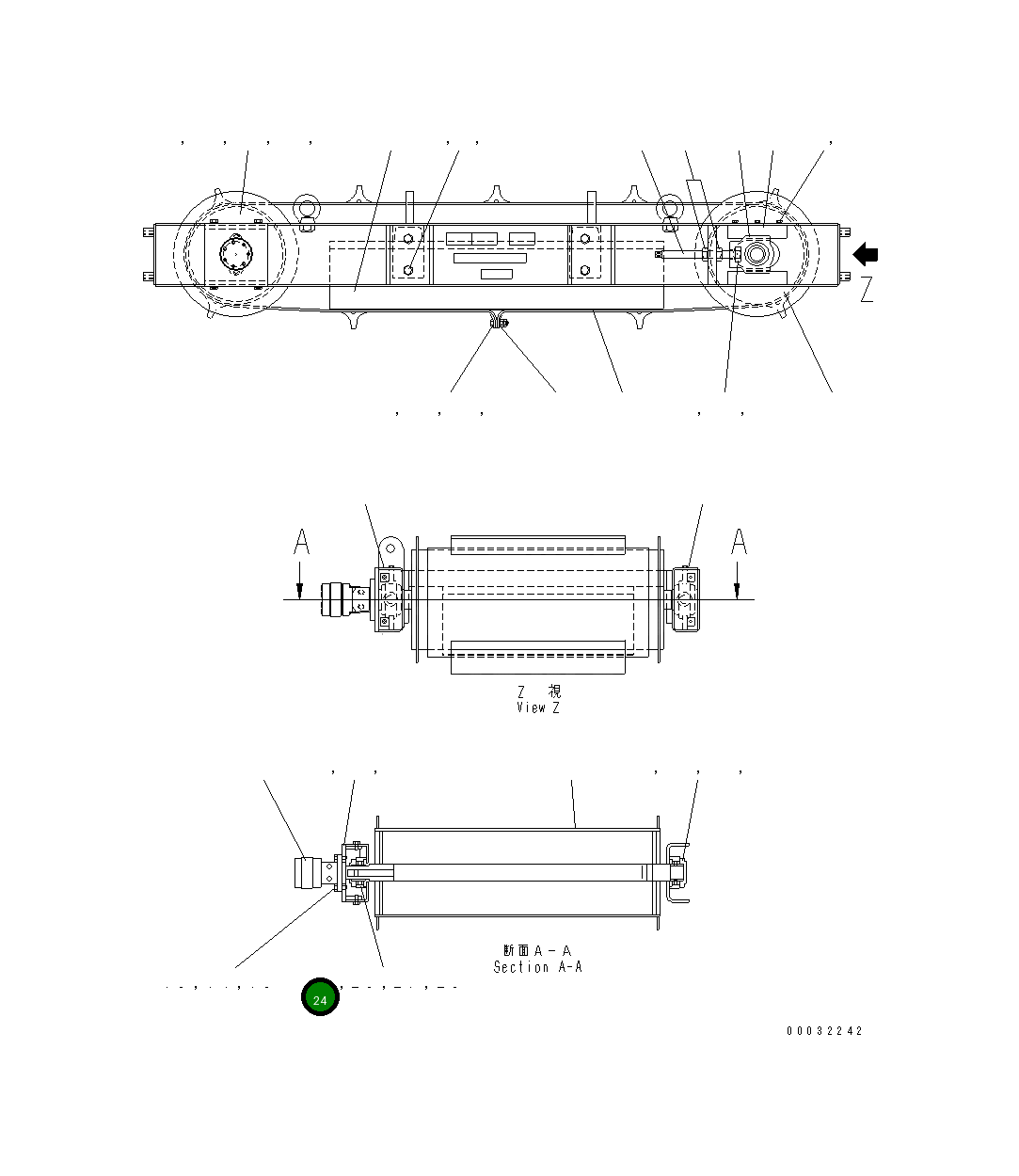 Подшипник MFS0000291 Komatsu