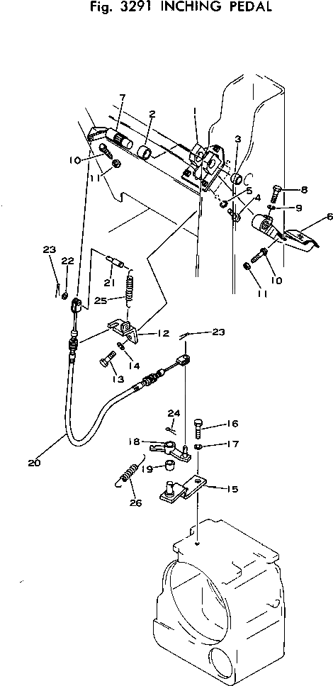 Рычаг 103-43-23131 Komatsu