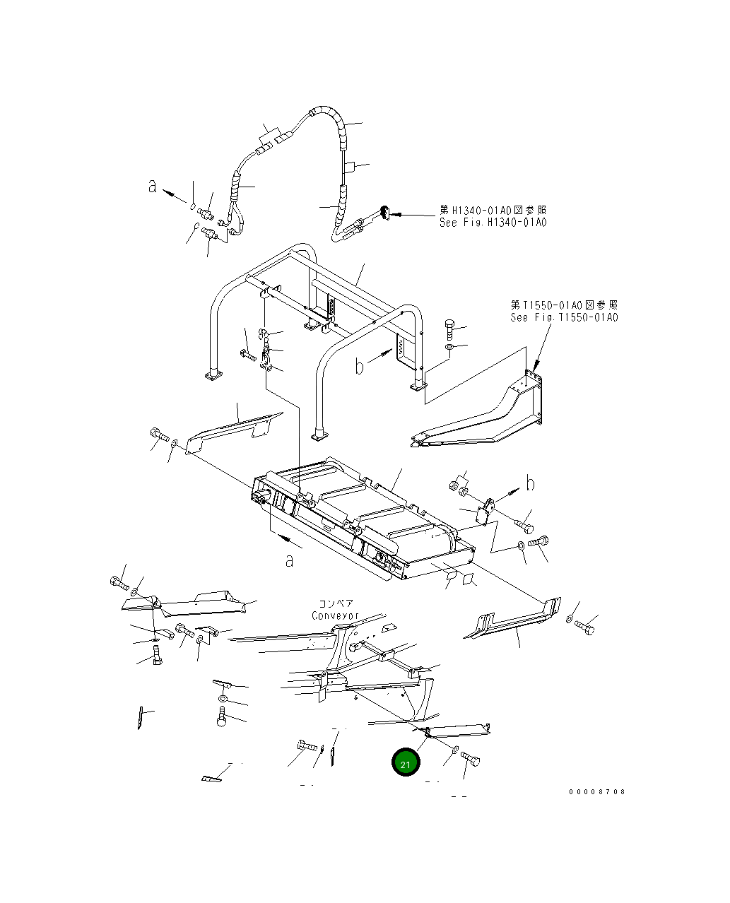 Крышка 8296-78-1130  Komatsu