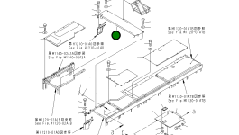 Крышка 21T-54-67392  Komatsu