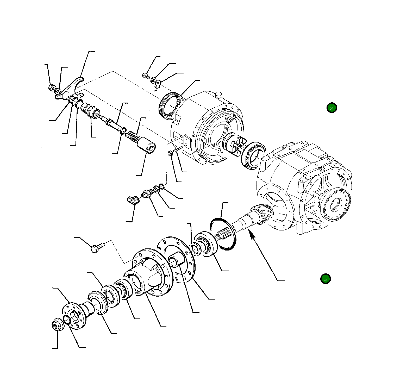 Подшипник HU5091364 Komatsu