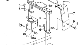 Кронштейн 207-956-5211 Komatsu
