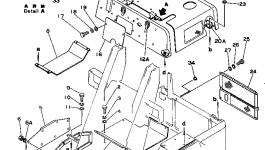 Крышка FF7821-54310 Komatsu