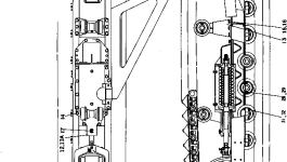 Кронштейн D50P-P116A Komatsu