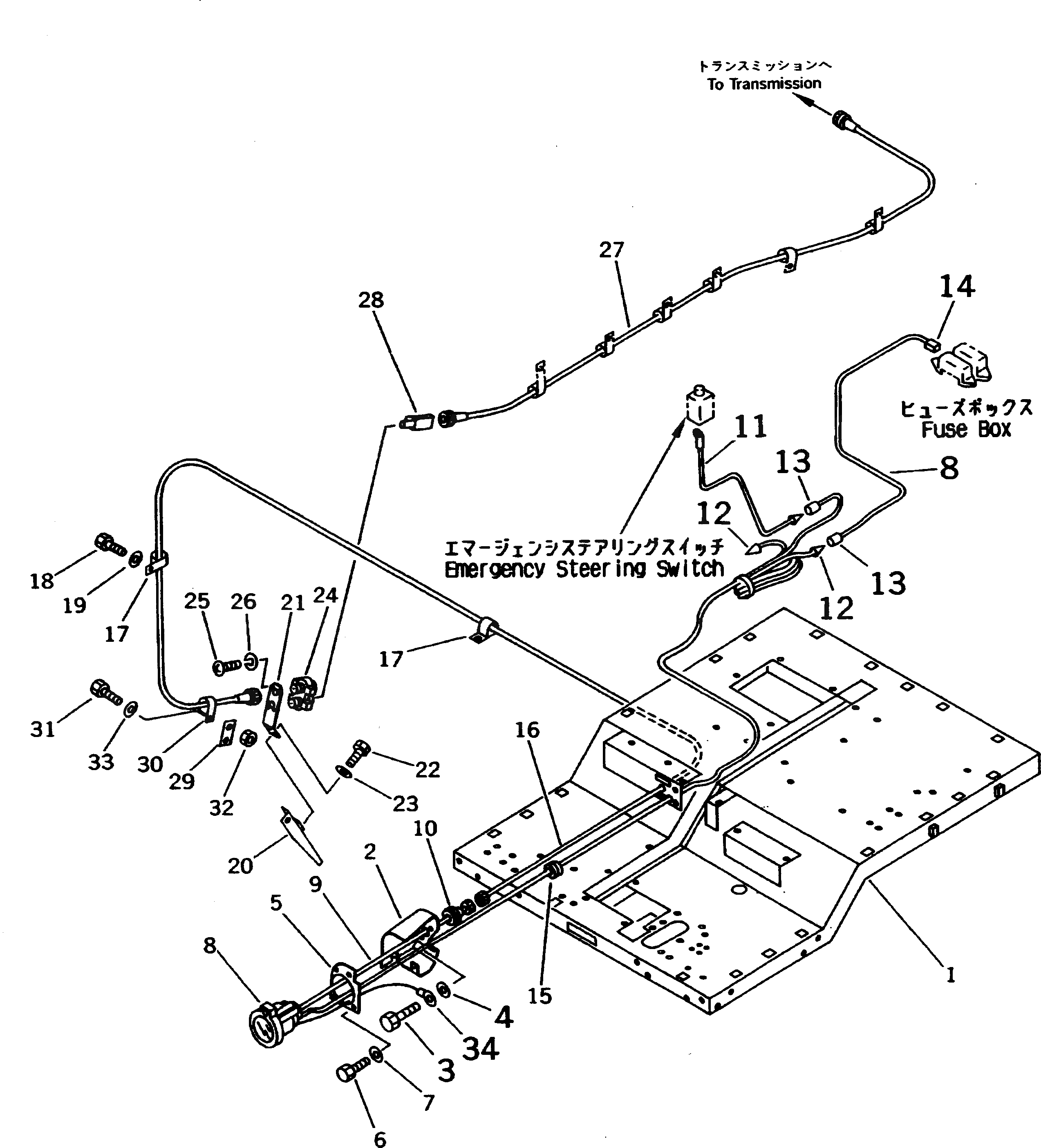 Крышка 561-86-62410 Komatsu