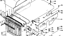 Крышка 565-54-14510 Komatsu
