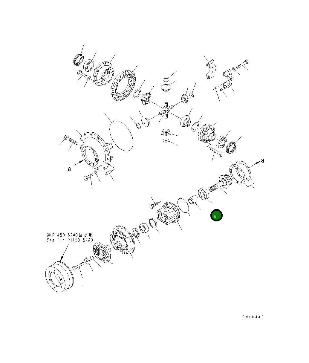 Подшипник 22T-22-11830 Komatsu