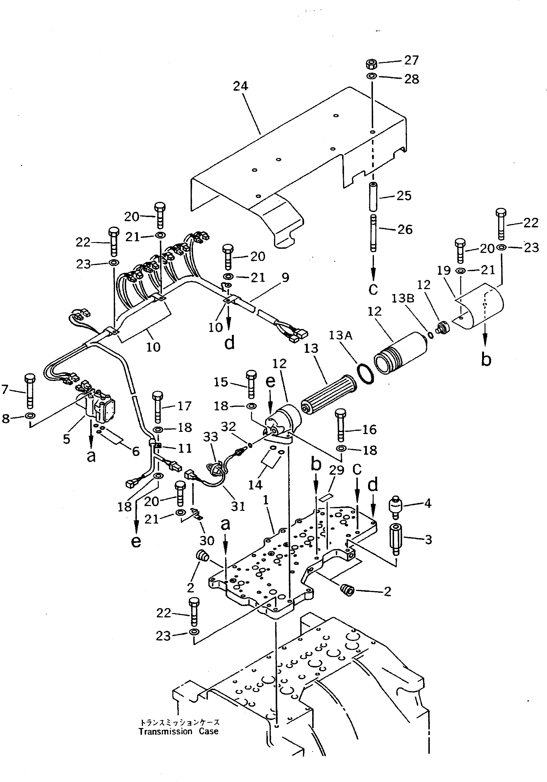 Крышка 569-15-45921  Komatsu