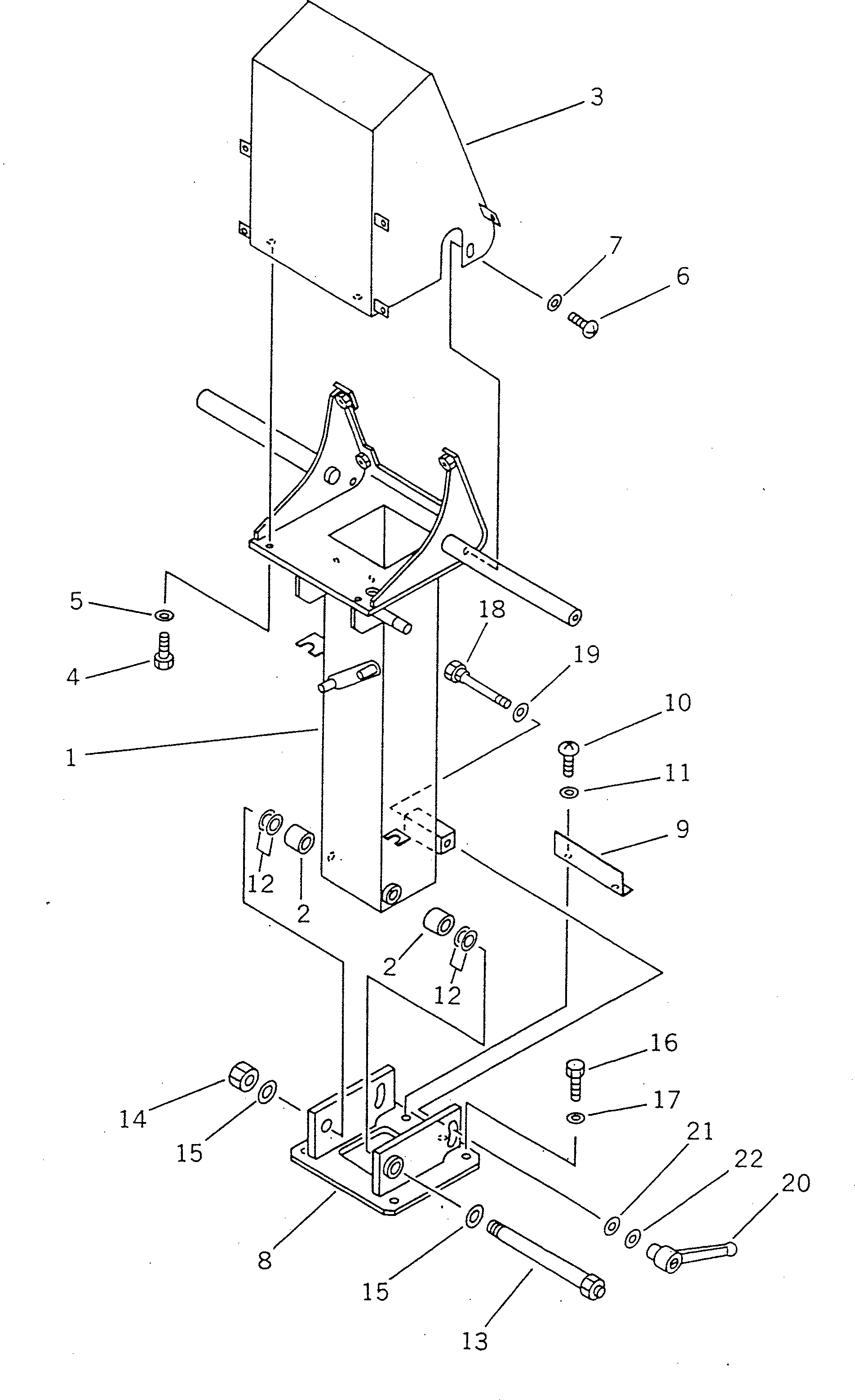 Рычаг 262-43-28180 Komatsu