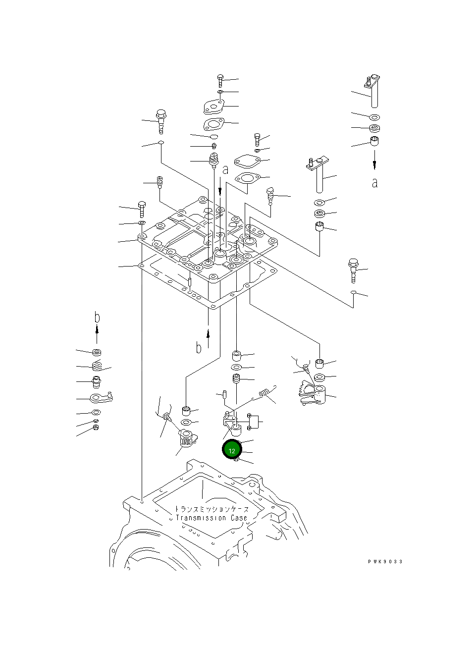 Рычаг 125-15-11440 Komatsu