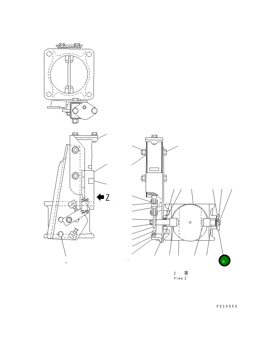 Крышка MY281-20513 Komatsu