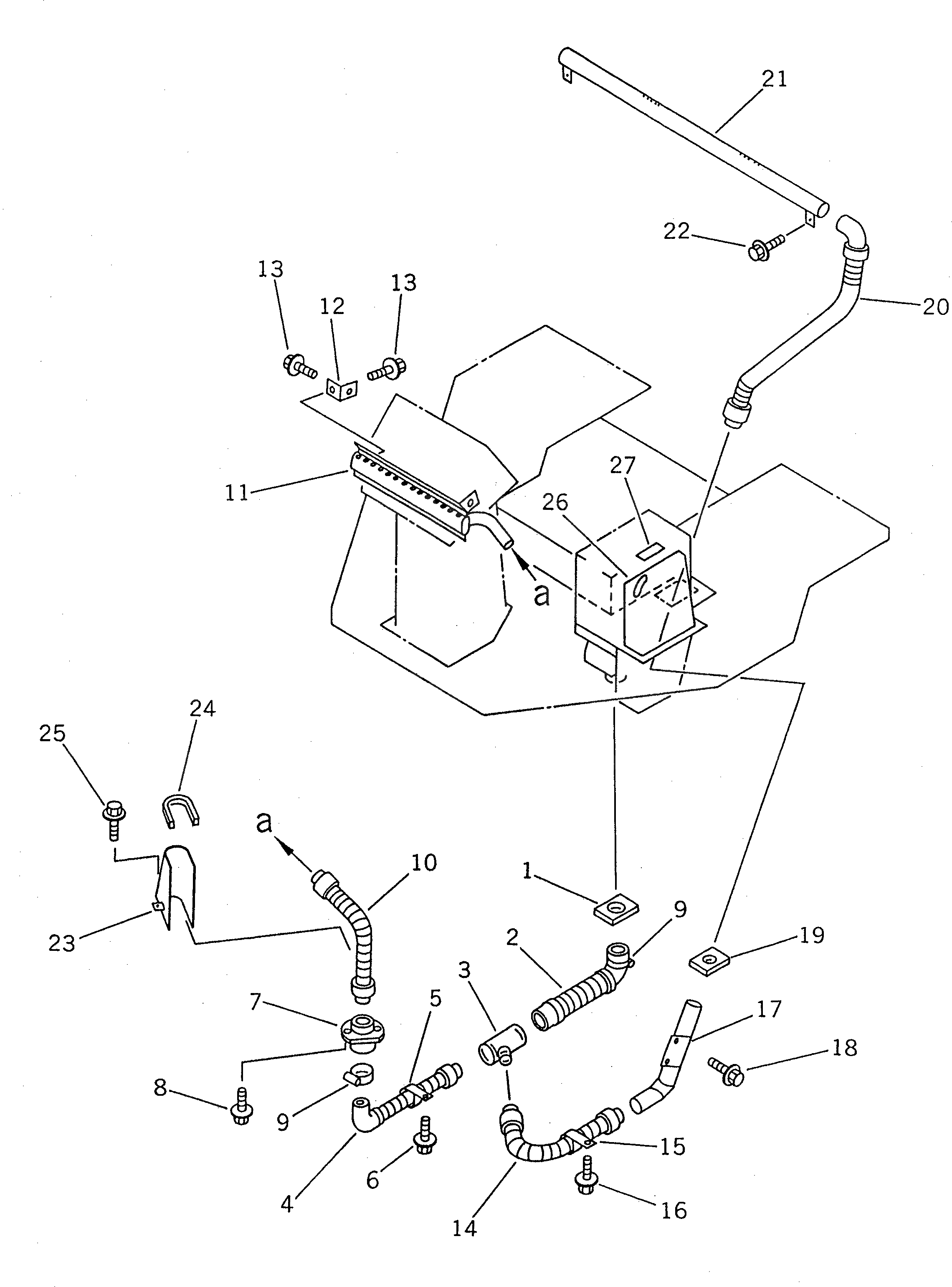 Крышка 416-942-1221 Komatsu