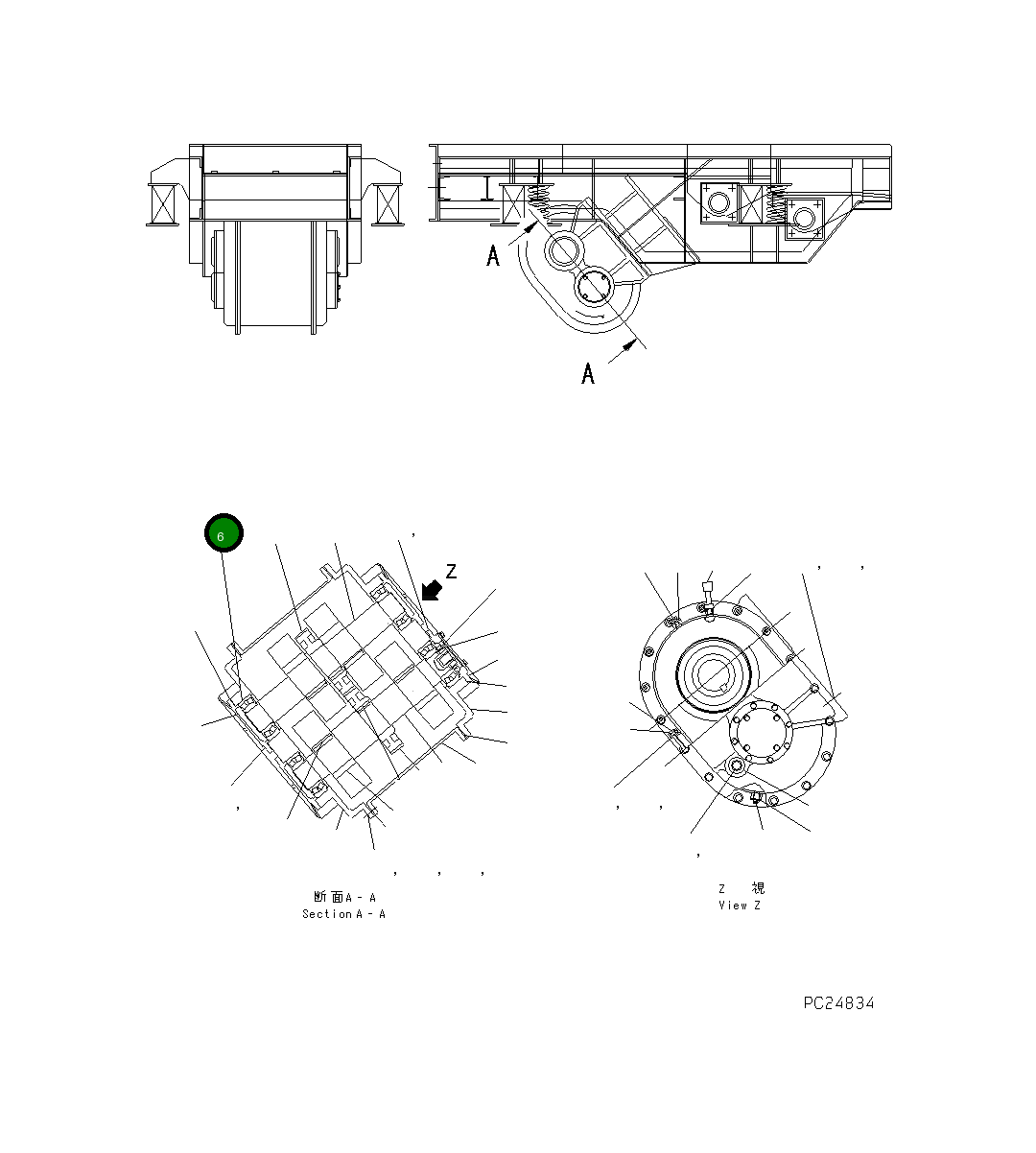 Подшипник KNKFV10062 Komatsu