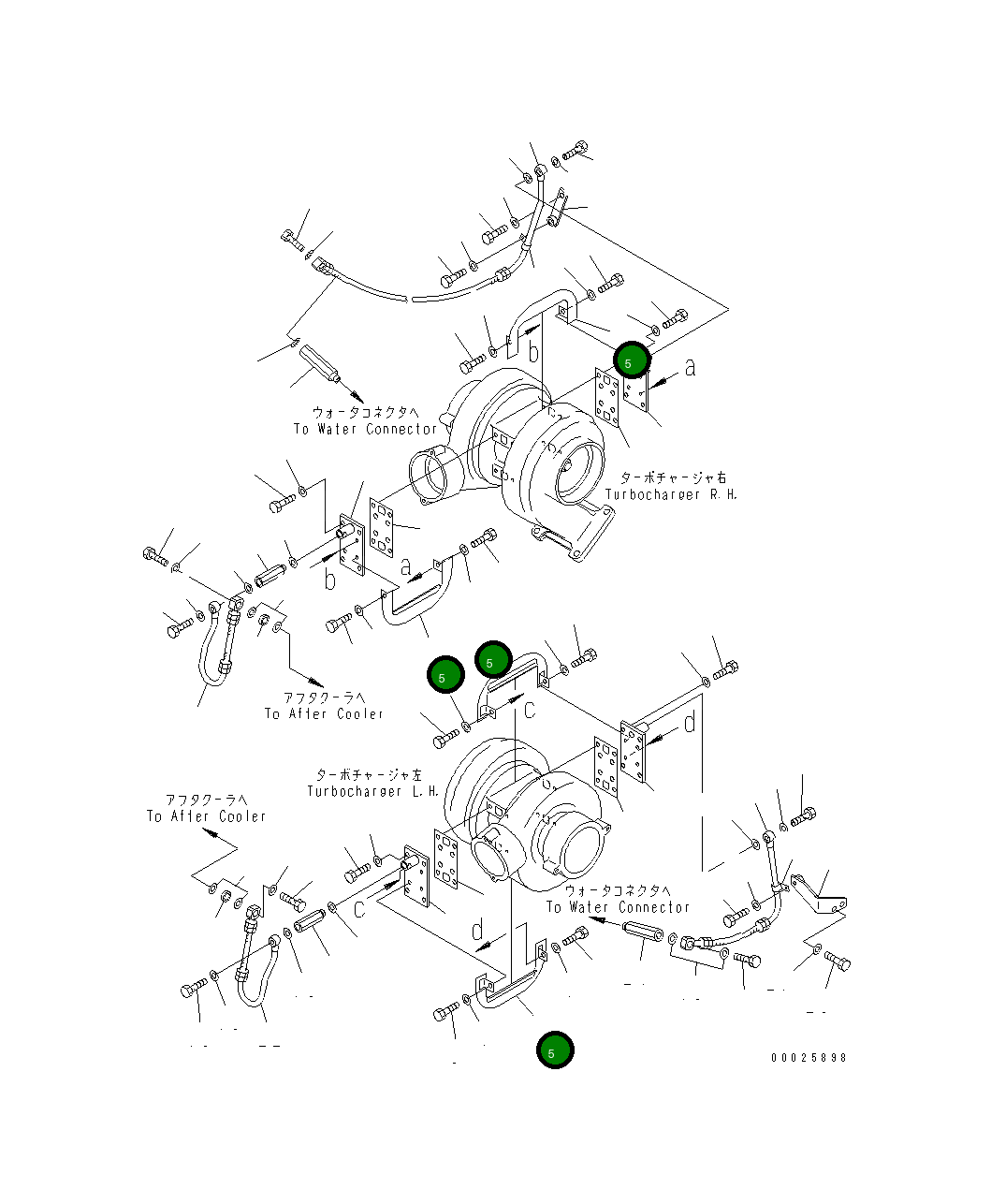 Крышка 6166-11-7260  Komatsu