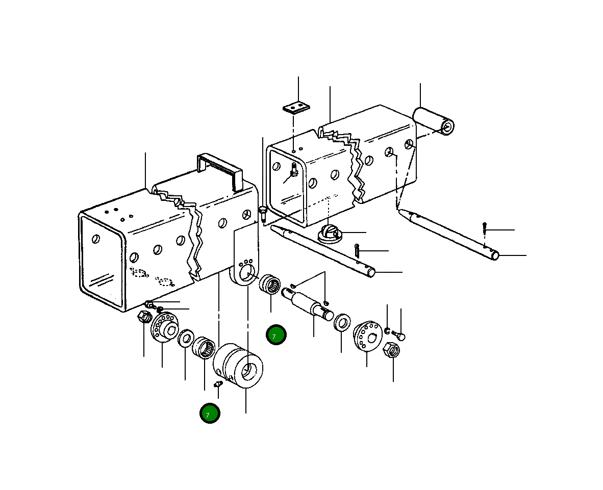 Подшипник 65 595 Komatsu