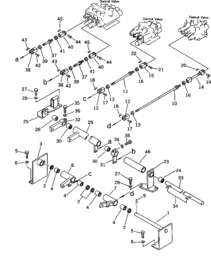 Рычаг 20S-43-23230 Komatsu