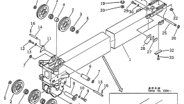 Палец 22W-70-12180 Komatsu